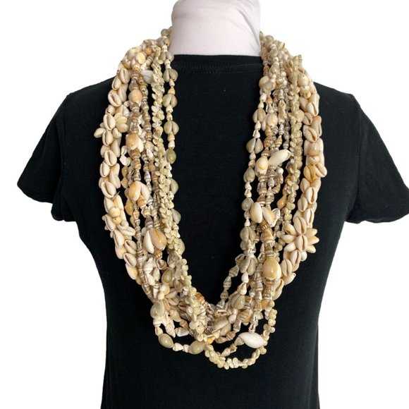 Unbranded Jewelry - Mixed Lot of 9 Shell Necklaces Hawaiian Beach Wedding Boho Wearable Seashells